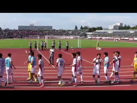 第96回 天皇杯2回戦 ファジアーノ岡山 勝利のパフォ！