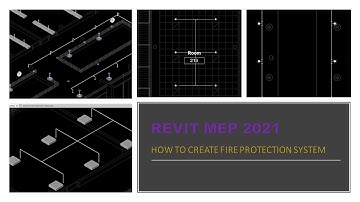 REVIT MEP 2021 - STEP BY STEP TUTORIAL 18 - CREATING FIRE PROTECTION SYSTEM