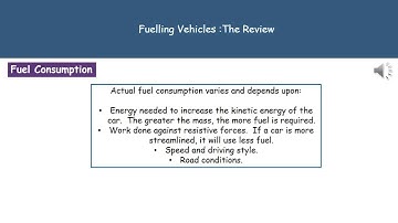 P3 10   Fuelling Vehicles Summary Higher Tier