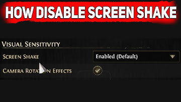 PoE 2 How to DISABLE SCREEN SHAKE Effect, Path Of Exile 2 How To ENABLE Screen Shake Effect