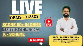 DBMS - SY DIPLOMA | K SCHEME SPECAIL KT LECTURE