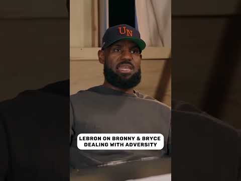 LeBron on Bronny and Bryce not running from adversity 🙌 (via @MindTheGamePodcast)