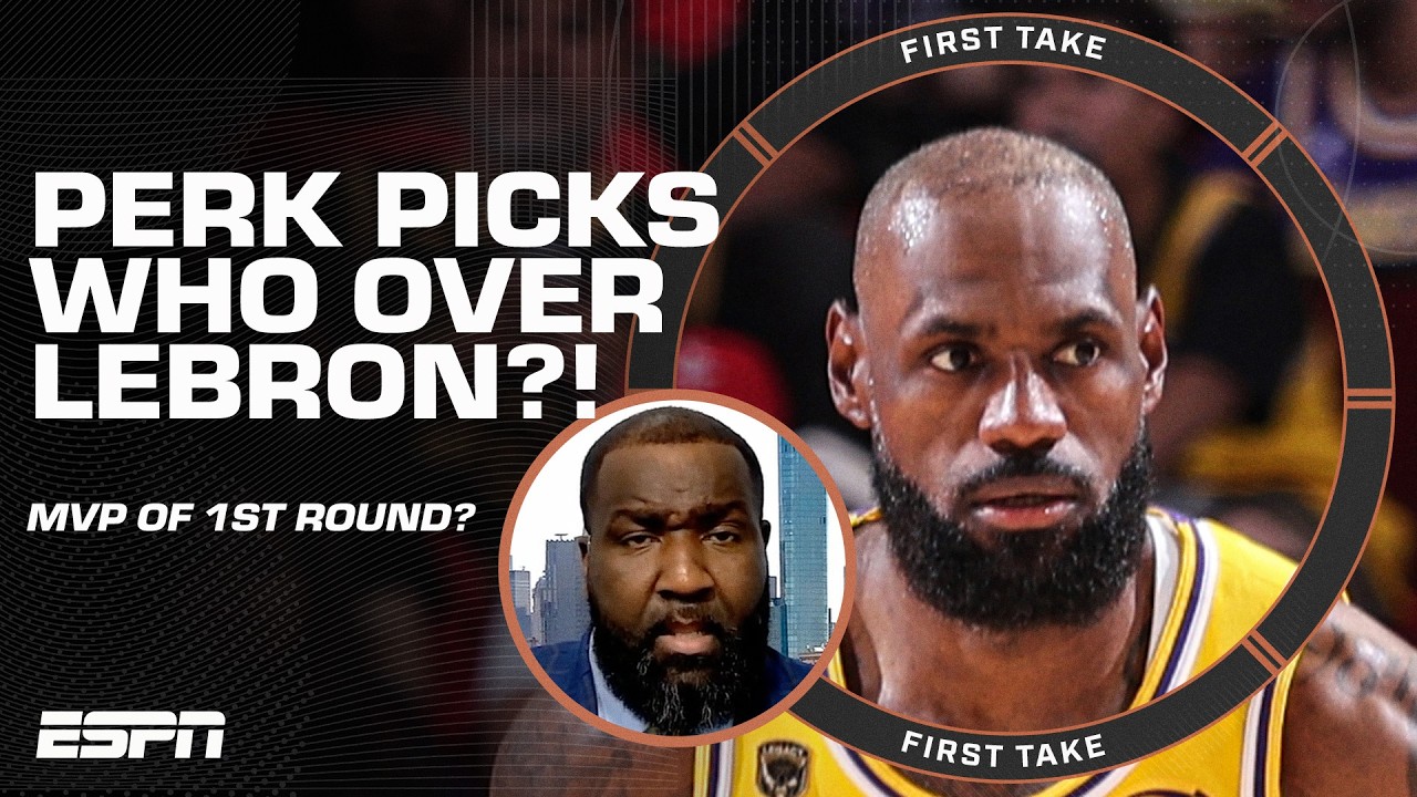 Perk picks WHO as the MVP of the 1st Round over LeBron?! 👀 | First Take Exclusive