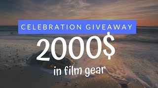 Giveaway With 2000 In Prizes For Filmmakers