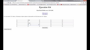 Ejercicio_16. Tabla dinámica en JavaScript, Identicar numeros con un digito.