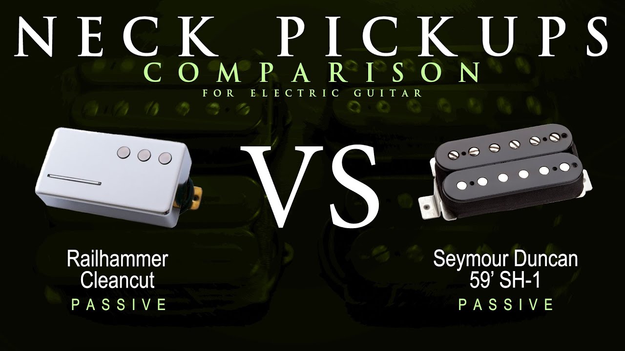 Railhammer CLEANCUT vs Seymour Duncan 59' SH-1 - Neck Guitar