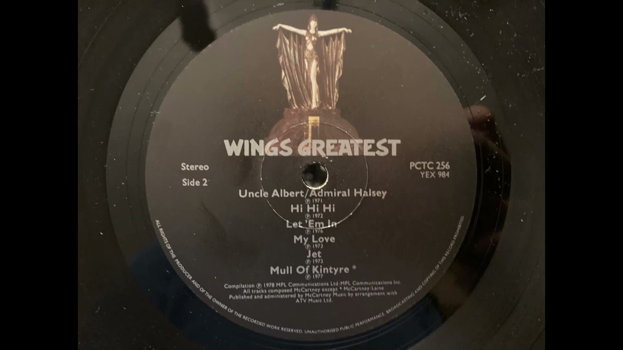 Wings Let ‘Em In. HQ Vinyl Rip. YouTube