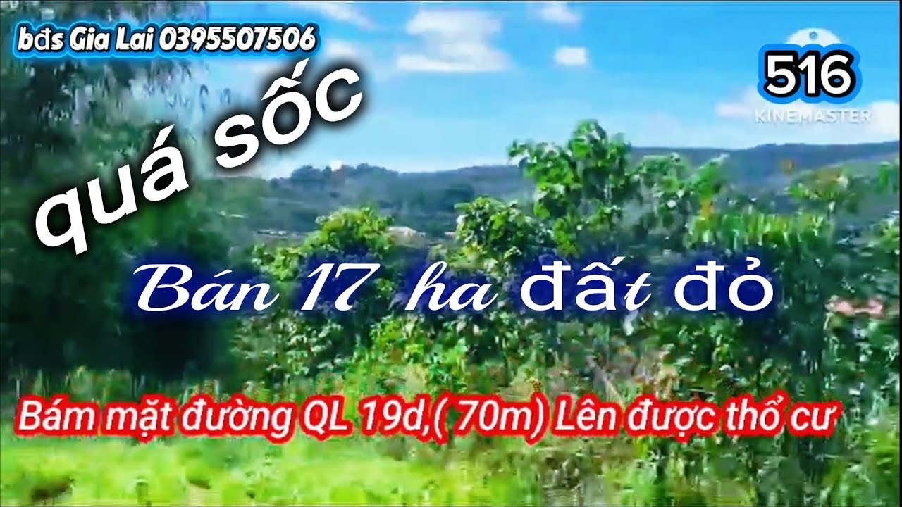 Quá sốc bán 17 héc bám quốc lộ 70 mét 