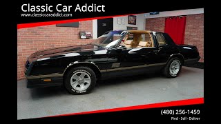 Test Drive 1988 Chevrolet Monte Carlo SS 13k miles SOLD  Classic Car Addict
