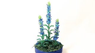 Мастер класс Миниатюрная Лаванда из бисера Diy Craft Бисероплетение❤️️ Beaded lavender flower Мастер класс Миниатюрная Лаванда из бисера Diy Craft Бисероплетение❤️️ Beaded lavender flower