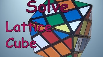 Solve: Lattice cube by Calvin, Gregoire Pfennig and Katsuhiko Okamoto