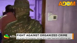 Fight Against Organized Crime: GIS arrests 102 foreigners, rescues 85 in cyber fraud and trafficking