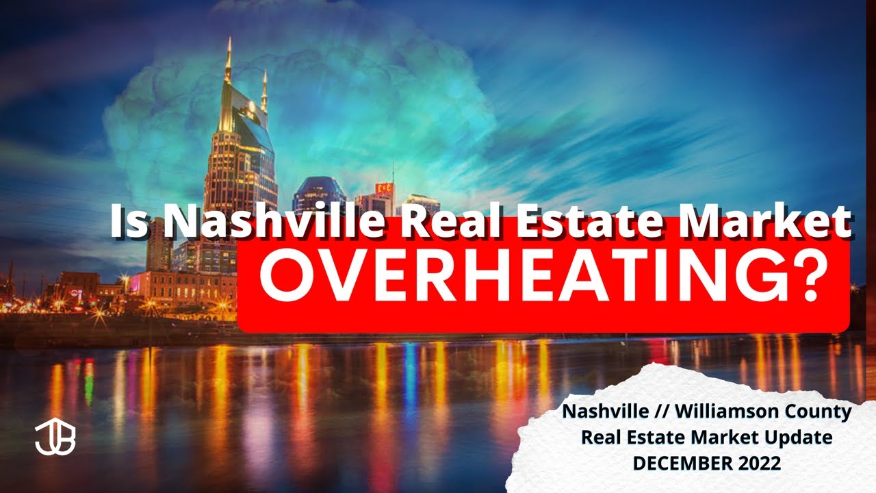Nashville Tennessee Williamson County, TN The "REAL" Real Estate Market Update for DECEMBER