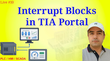 Siemens TIA Portal Interrupt Blocks Tutorial | OB80 for Time Error Handling - Live10