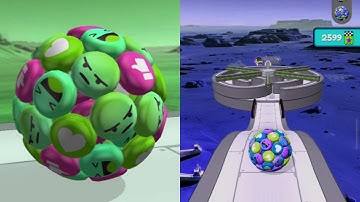 Going Balls Vs Reverse Balls Fast Run Gameplay - 231