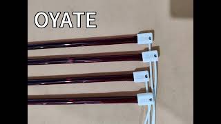 2000W 240V Ruby Quartz Halogen Lamp SK15 Infrared Heater Tube