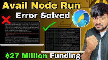 Avail Light Node Error Solved Full Process - Funding 27 Million Dollars  | SAGE Hindi