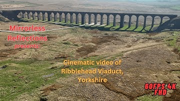 Ribblehead Viaduct on the Settle to Carlisle rail line.
