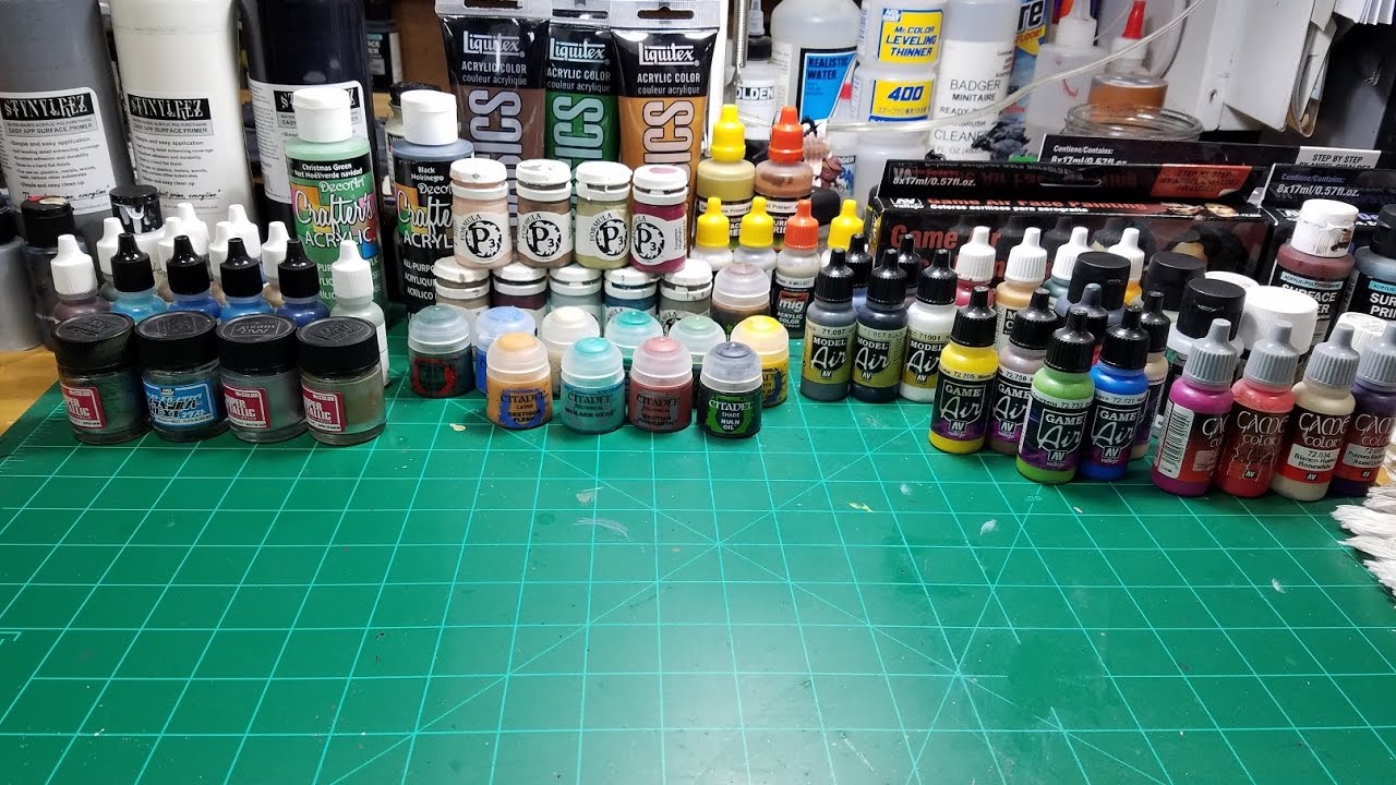 Stahly's best brushes for painting miniatures (budget, high-end