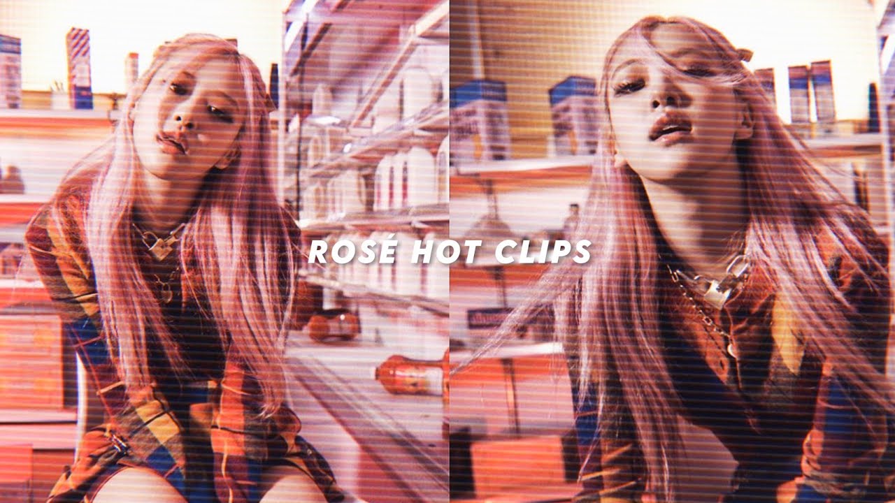 rosé clips for editing