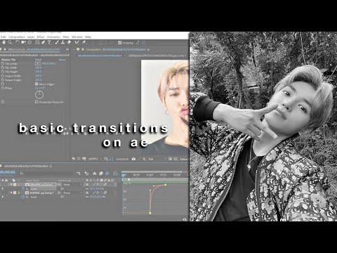 basic transitions on after effects