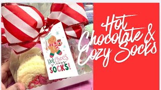 CRAFT FAIR SERIES 2026| HOT CHOCOLATE & COZY SOCKS! EASY!
