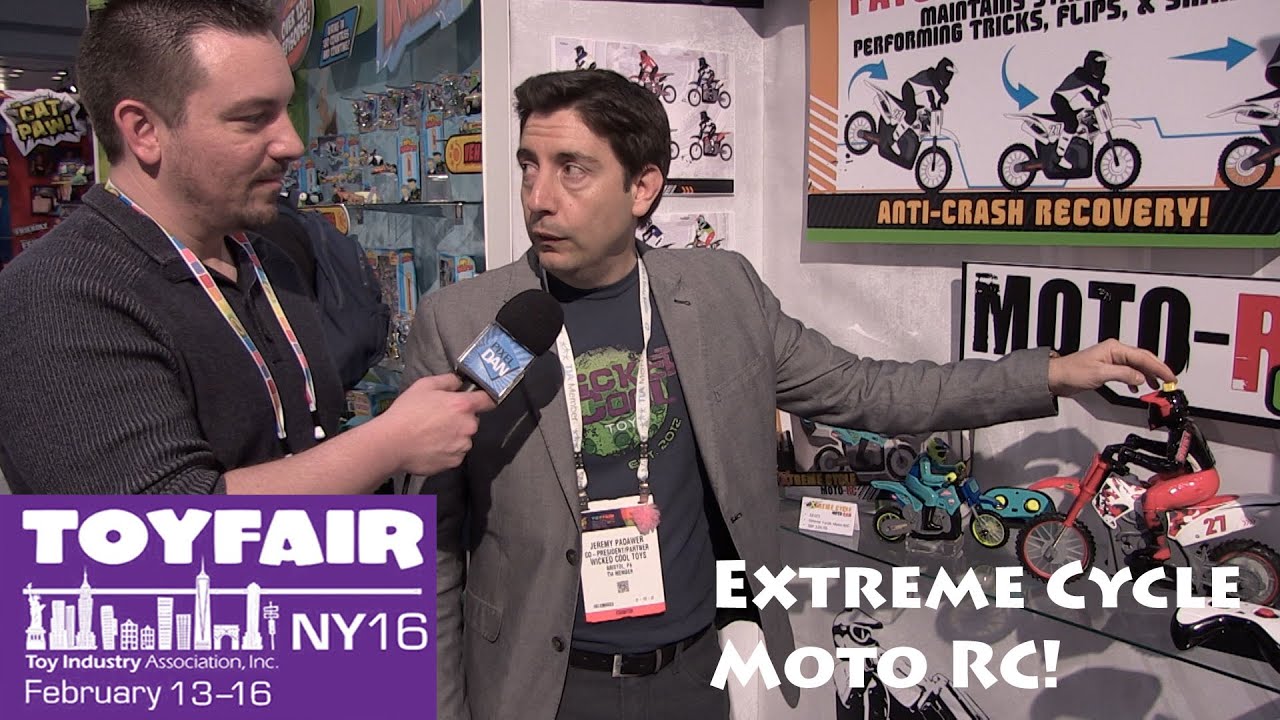 Extreme Cycle Moto RC from Wicked Cool Toys at Toy Fair 2016