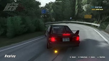 Initial Unity - LANCER EVO 3 (CE9A) Irohazaka Run