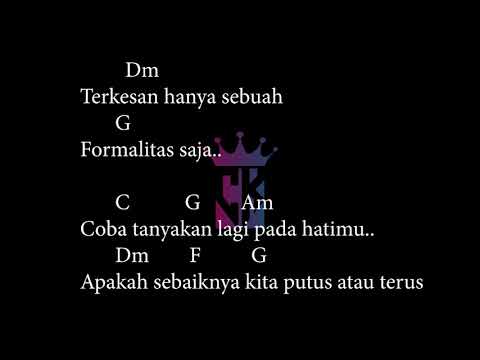 Chord gitar Gampang JUDIKA - PUTUS ATAU TERUS Lirik Mudah di Mengerti Pemula