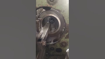large work piece turning by lathe machine #lathe