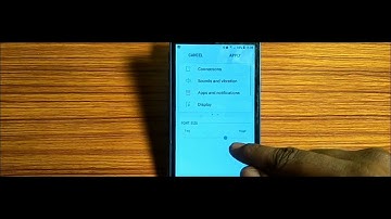 how to set font size,font size set kaise kare Samsung Galaxy S7
