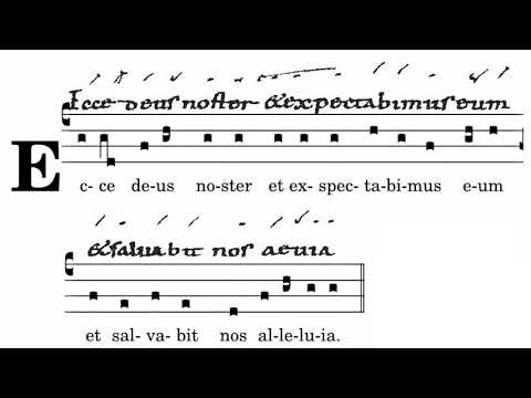Ecce Deus Noster, Antiphon