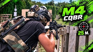 Testing and training the tokyo marui M4 CQBR GBB