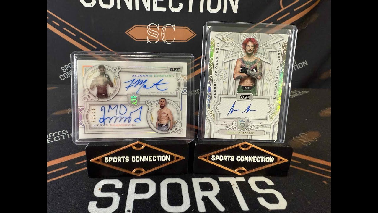 2024 Topps Royalty UFC Full Case Break #1 Random Letter LOADED With Recap!