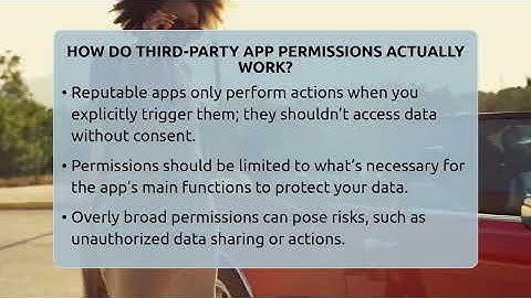 How Do Third-party App Permissions Actually Work? - Everyday-Networking