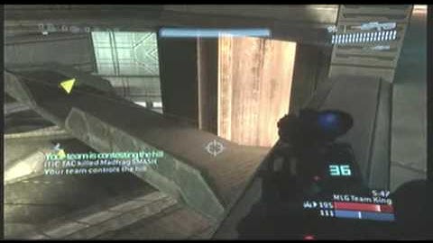 Halo 3 Bakuso MLG Gameplay (KOTH on Construct Part 2 of 2)