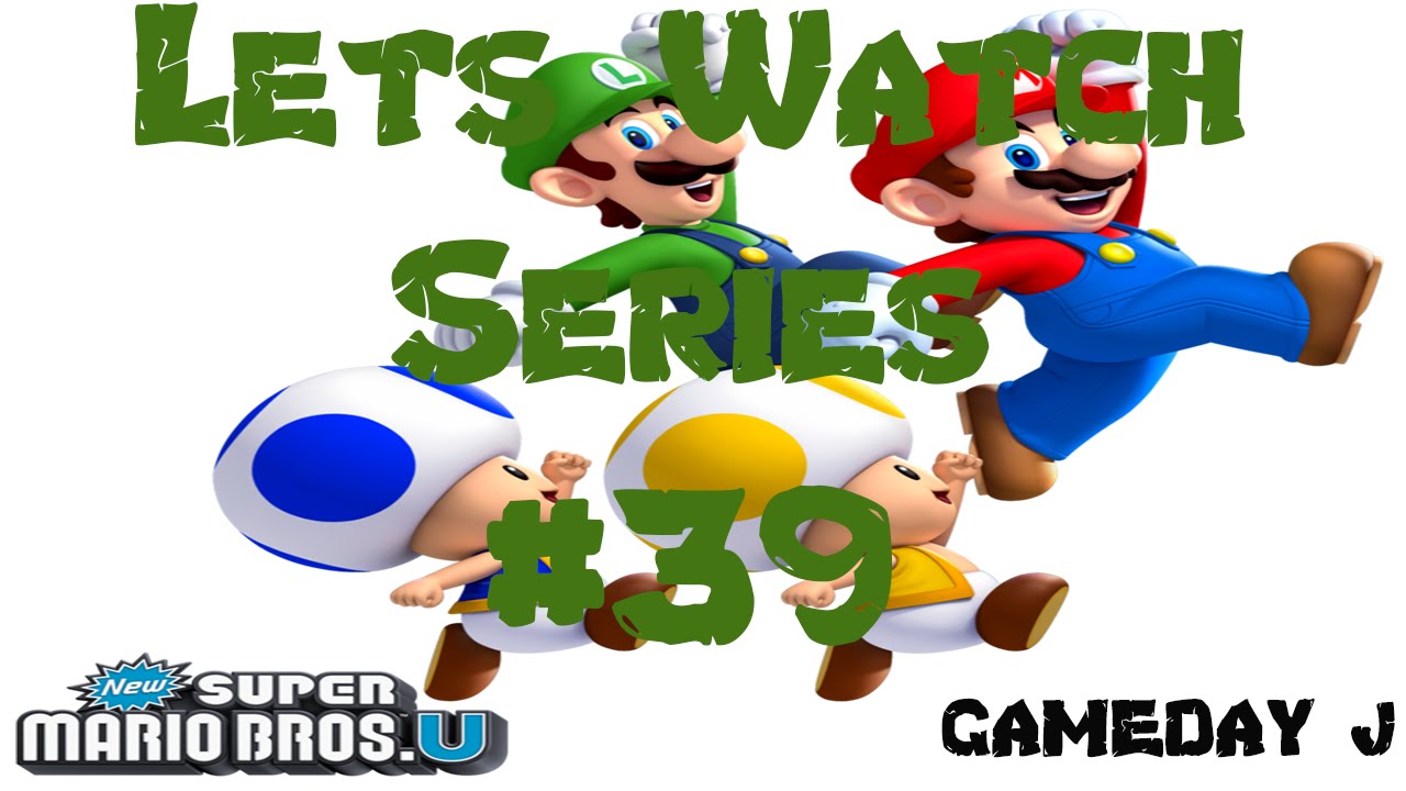 New Super Mario Bros U Wii U Part 39 [Lets Watch] Spinning Platforms