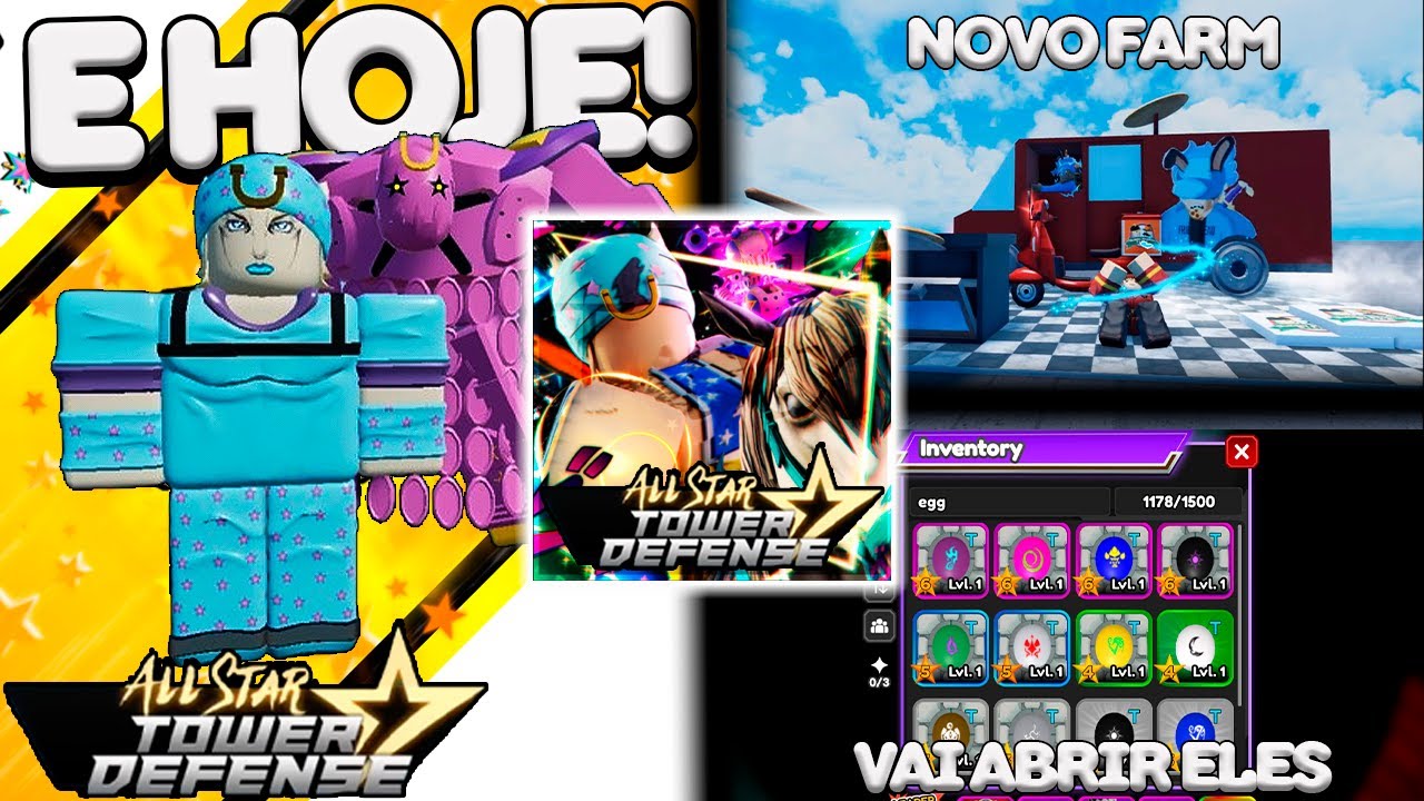 UPDATE HOJE NEW CODE E NOVO JOHNNY JOESTAR 7 STAR ALL STAR TOWER ...
