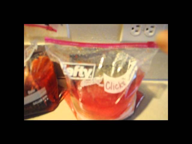 Заморозка и хранение рыбы.