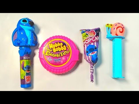 🍬🍭 ASMR Satisfying Video Lots of Yummy Glitter Rainbow Candies Lollipops Chocolate Unpacking Opening