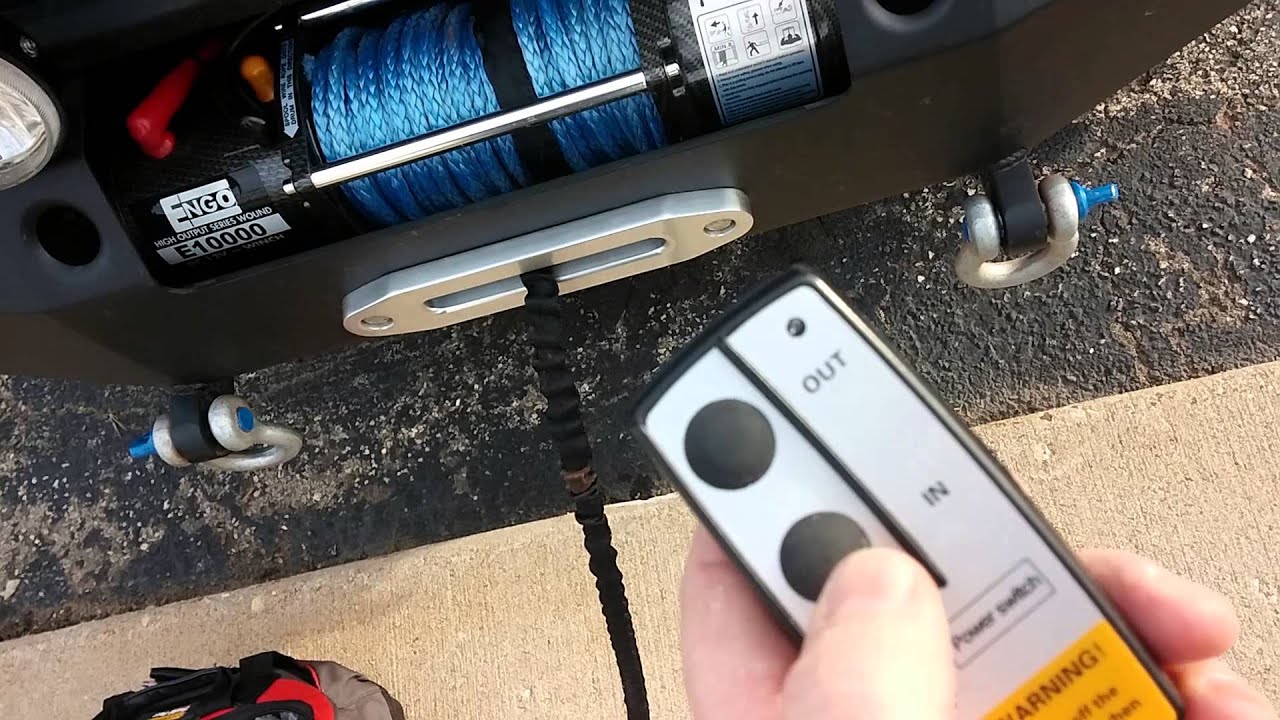 Engo Winch Test Wireless YouTube