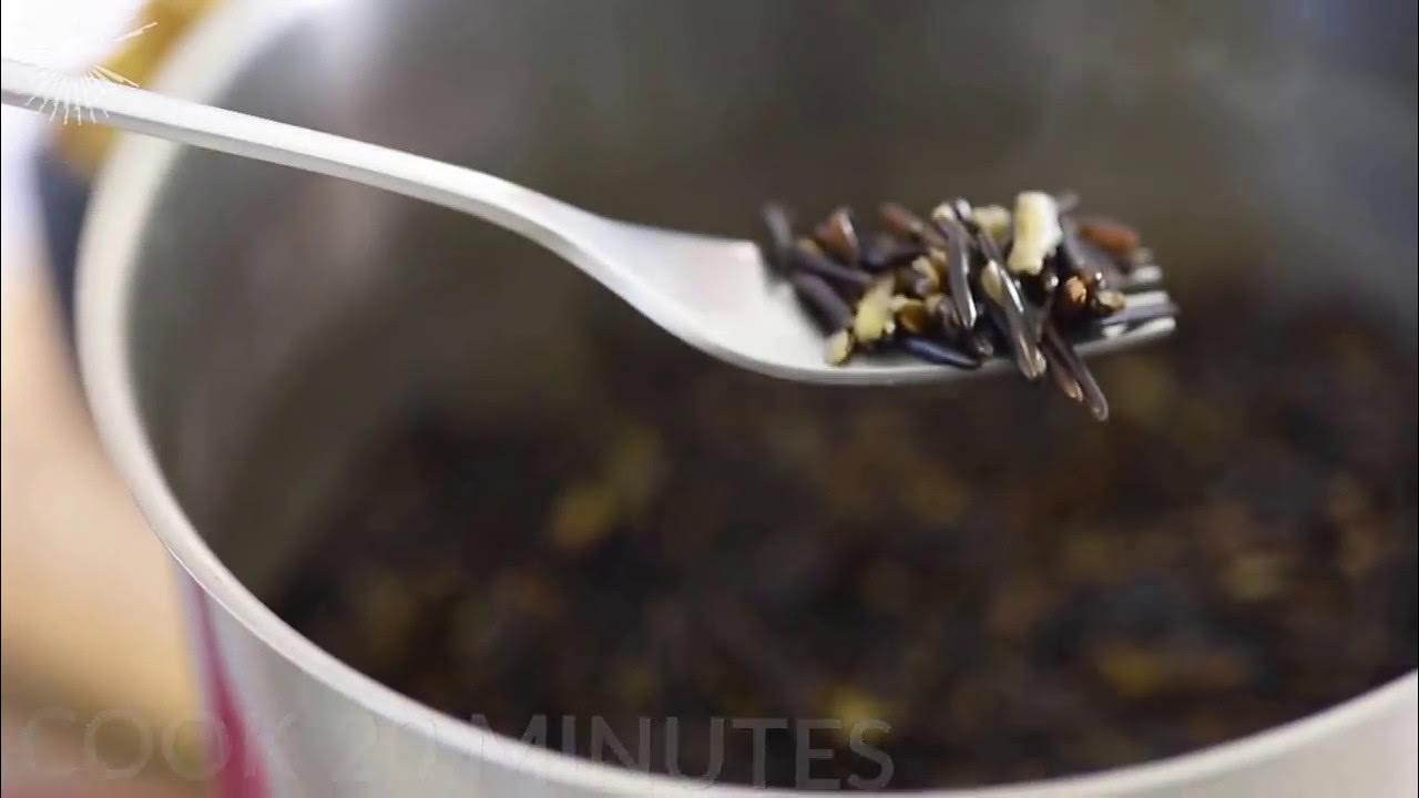 How to cook wild rice YouTube
