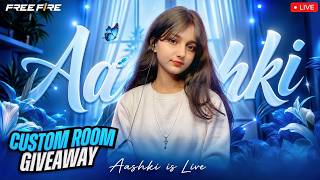 🔴FREE FIRE LIVE WITH AASHKI AND 1 VS 4 GUILD TEST😎 #classyff #fflive #nonstopgaming  #girlgamer