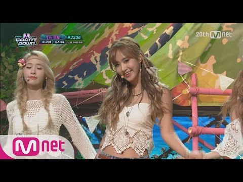 Girls′ Generation(소녀시대) - 'PARTY'컴백! ′ M COUNTDOWN 150716 COMEBACK Stage Ep.433