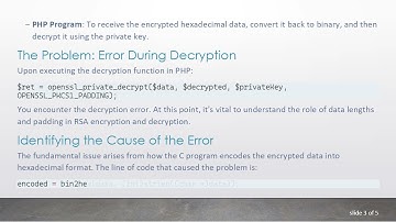 Resolving the OpenSSL RSA Decryption Failed Error: A Detailed Guide