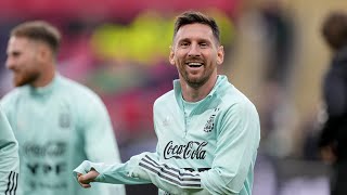 Messi leads Argentina training ahead of inaugural Finalissima against Italy at Wembley