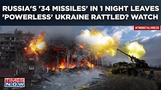 Russia's '34 Missiles' In 1 Night Blows Up Ukraine's Energy Infra| 'Power' Struggle Rattles Zelensky