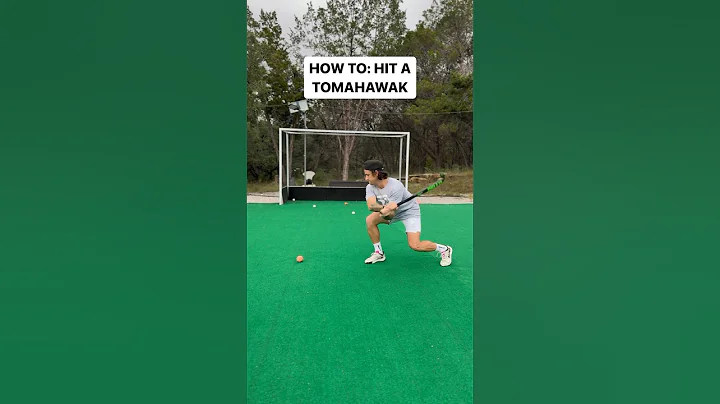 How to HIT A TOMAHAWK 💥💥💥 #skills #hockeyskills #taketheleap #hockey #sports