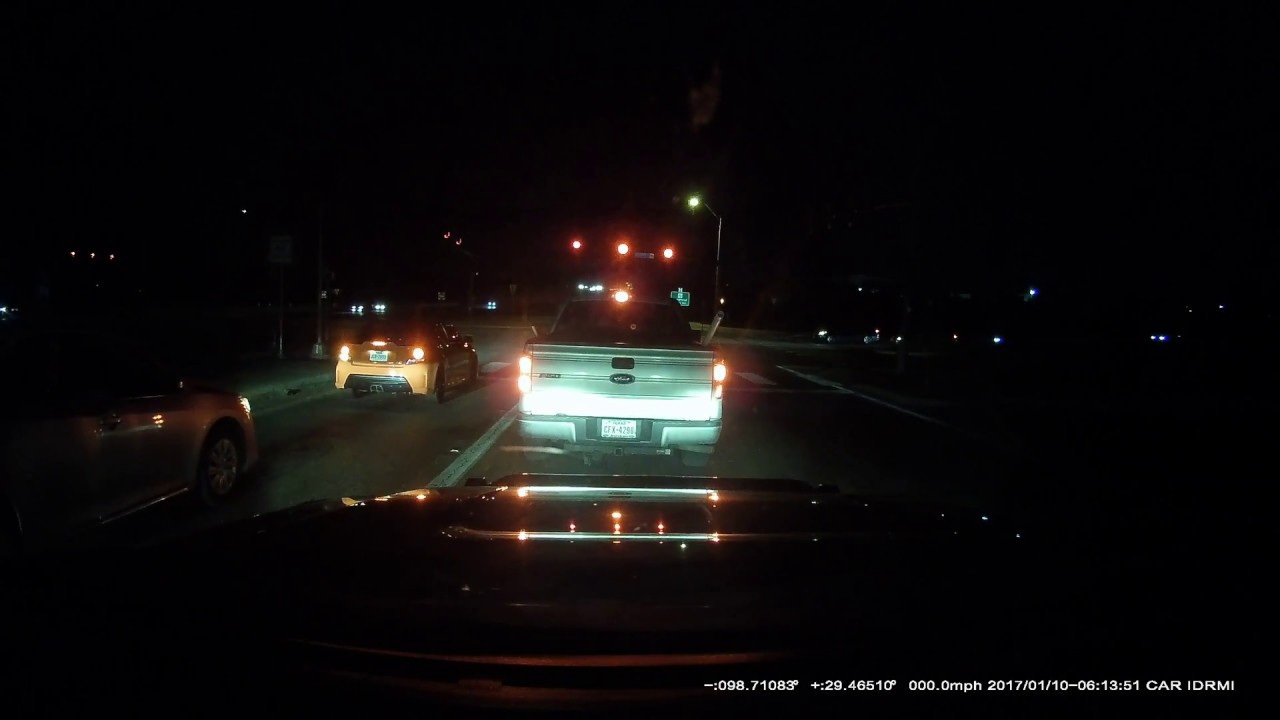 Traffic accident caught on dash camera SATX YouTube