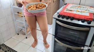 Bolinho De Chuva Para O Café Da Tarde
